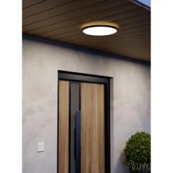 EGLO Minerario Plafonnière - LED - Kunststof - Zwart/Wit Hot