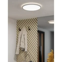 EGLO Minerario Plafonnière - LED - Kunststof - Zwart/Wit Hot