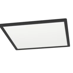 EGLO Minerario Plafonnière - LED - Kunststof - Zwart/Wit Outlet