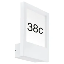 EGLO Monteros Wandlamp - E27 - Aluminium/Kunststof/Glas - Wit Online