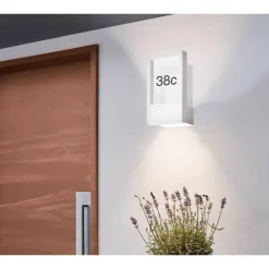 EGLO Monteros Wandlamp - E27 - Aluminium/Kunststof/Glas - Wit Online