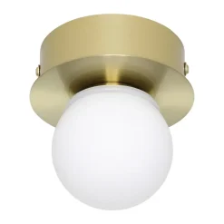 EGLO Mosiano plafondlamp - LED - Ø 11 cm - Goud/Wit Outlet