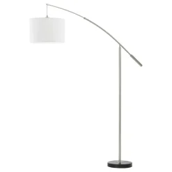 EGLO Nadina Vloerlamp - E27 - 195 cm - Grijs/Wit Clearance
