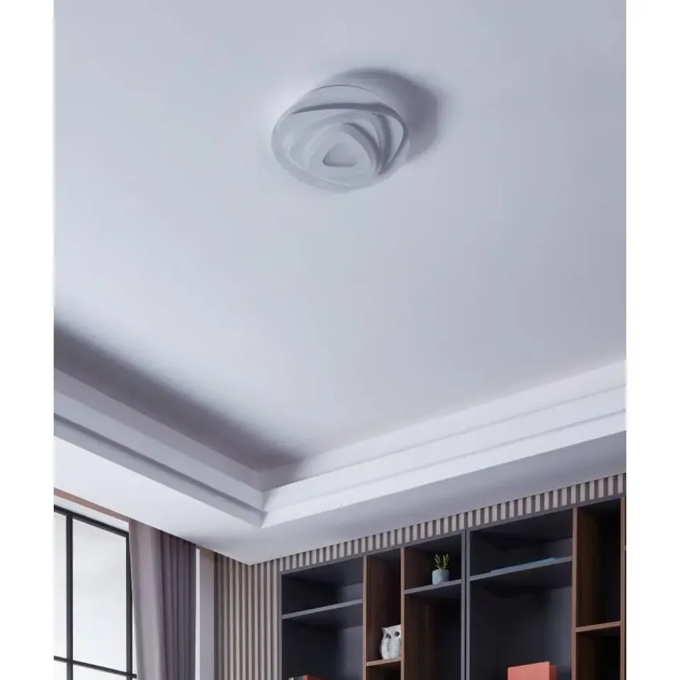 EGLO Palagiano Plafondlamp - LED - Ø 30 cm - Wit Discount