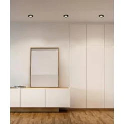 EGLO Pineda Inbouwlamp - LED - Ø 16.5 cm - Zwart Discount