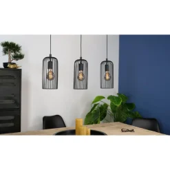 EGLO Roccamena 1 Hanglamp - E27 - 73 cm - Zwart Hot