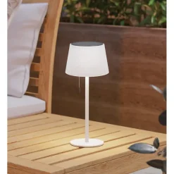 EGLO Scordiano Tafellamp - Solar - 38 cm - Wit - Oplaadbaar Discount