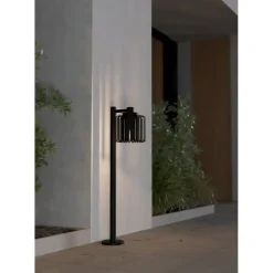 EGLO Selinus Staande lamp - E27 - Glas - Zwart New