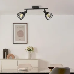 EGLO Sonnino Spot - E14 - 36,5 cm - Zwart Online