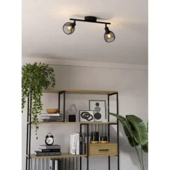 EGLO Sonnino Spot - E14 - 36,5 cm - Zwart Online