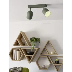 EGLO Tilston Spot - E14 - 28 cm - Groen - Kantelbaar Hot