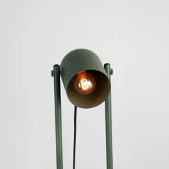 EGLO Tilston Vloerlamp - E14 - 142.5 cm - Groen - Kantelbaar New
