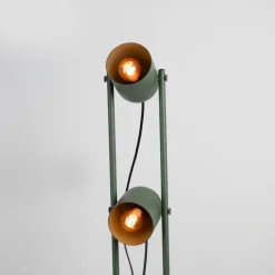 EGLO Tilston Vloerlamp - E14 - 142.5 cm - Groen - Kantelbaar New