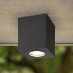 EGLO Torrecola Plafondlamp - GU10 - 9,5 cm - Zwart New