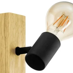 EGLO Townshend 3 Spot - 2 lichts - E27 - Bruin - Zwart Best