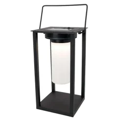 EGLO Usigni Solar Tafellamp - 28 cm - Zwart/Wit New