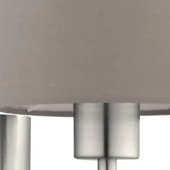 EGLO Pasteri-Wandlamp-1Lichts-Nikkel-Mat-Taupe Hot