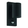 EGLO Riga5WandlampBuiten-Sensor-GU10-16,5cm-Sensor-Zwart