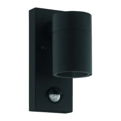 EGLO Riga5WandlampBuiten-Sensor-GU10-16,5cm-Sensor-Zwart