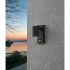 EGLO Riga5WandlampBuiten-Sensor-GU10-16,5cm-Sensor-Zwart