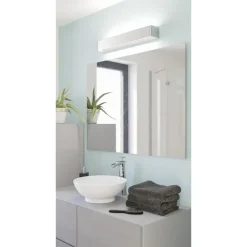 EGLO Sania5Wandlamp-LED-62cm-Nikkel-Mat/Wit