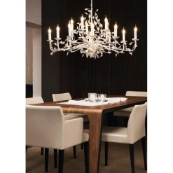 EGLO VintageFlitwick1Kroonluchter-15Lichts-Ø1200mm.-Zilver Sale