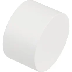 Leen Bakker Eindknop gordijnroede - wit Ø28 mm - S/2 (2016375) Online