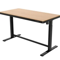 Euroseats Elektrisch verstelbaar bureau / thuiswerkplek - 140x70 cm - Whitewash eiken - Z New