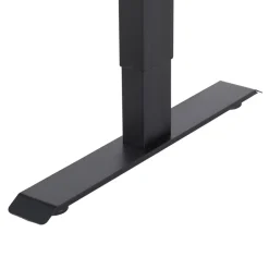 IVOL Elektrisch verstelbaar bureau / thuiswerkplek - 120x60 cm - Glas zwar Online