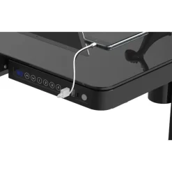 Euroseats Elektrisch verstelbaar bureau / thuiswerkplek - 120x60 cm - Whitewash eiken - Z New