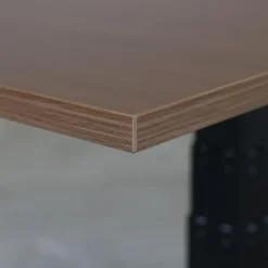 Sedero Elektrisch verstelbaar bureau - 180x80 cm - Dual motor - Zwart / Donker eiken New