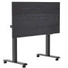 Euroseats Elektrisch verstelbaar, opklapbaar en verrijdbaar bureau - 180x80 cm - Zwart Outlet