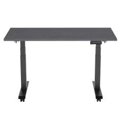 Euroseats Elektrisch verstelbaar, opklapbaar en verrijdbaar bureau - 180x80 cm - Zwart Outlet