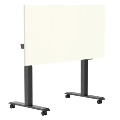 Euroseats Elektrisch verstelbaar, opklapbaar en verrijdbaar bureau - 180x80 cm - Zwart Sale