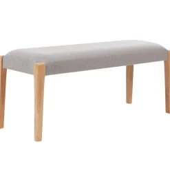 Beliani ELYRIA - Bankje - Grijs - Polyester Online