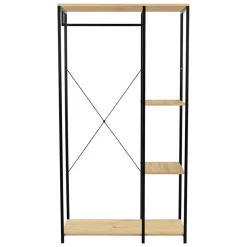 Emob Exclusive Emob Design Kledingrek Alizee - 90x40x167cm - met kledingroede & 2 legplanken Best