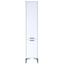 Emob Multifunctionele kast Woody Fashion - 40 x 40 x 199 cm - Wit Hot