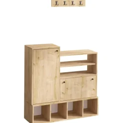 Emob Schoenenkast Emerald - 100% Melamine - Eik - 18mm Dikte Best