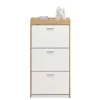 Emob Schoenenkast Paris - 64 x 38 x 126 cm - Wit New