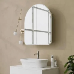 Emob Spiegelkast Woody Fashion - 50 x 12 x 45 cm - Wit Hot