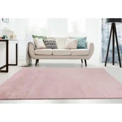 Lalee Emotion Vloerkleed Fluffy - Superzacht - pastel pink 200x290