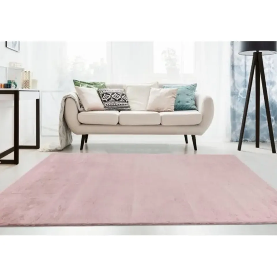 Lalee Emotion Vloerkleed Fluffy - Superzacht - pastel pink 200x290
