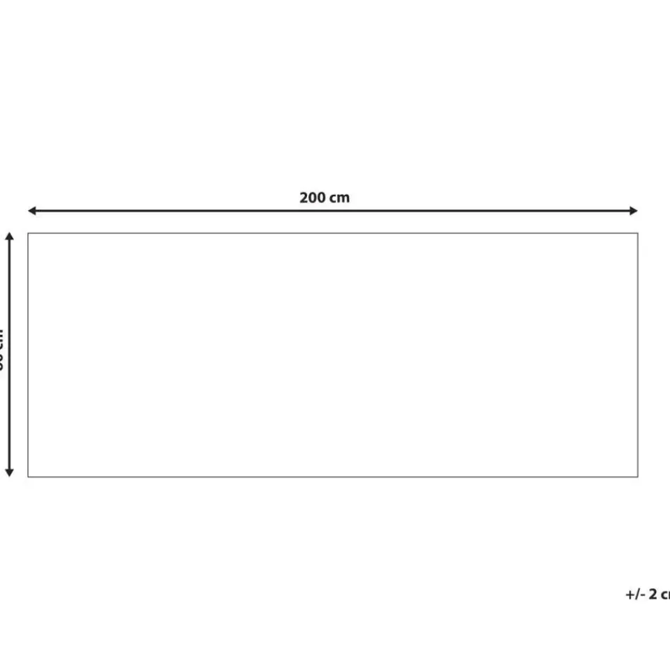 Beliani ENAYEM - Loper - Multicolor - 80 x 200 cm - Polyester Outlet