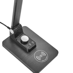 Leen Bakker ENIF - Bureaulamp LED - Zwart - Aluminium/Synthetisch materiaal Clearance