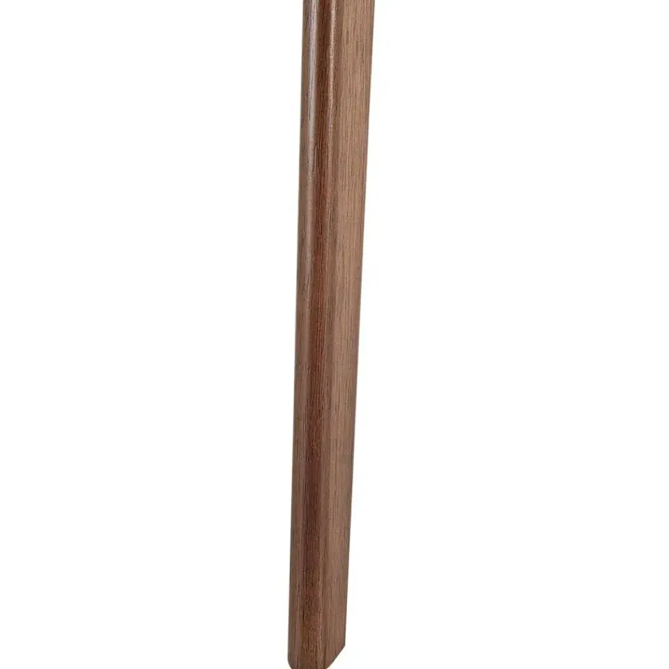 Beliani EPHRATA - Eettafel - Donkere houtkleur - 90 x 150 cm - MDF