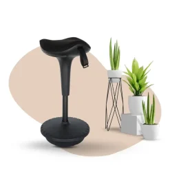 Sedero Ergonomische zit-sta kruk / wiebelkruk Ergo - Zwart Online