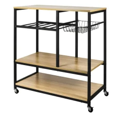 ERRO Keukentrolley op wieltjes - keukenrek - 80x40x85cm Outlet