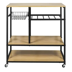 ERRO Keukentrolley op wieltjes - keukenrek - 80x40x85cm Outlet