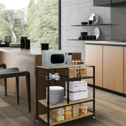 ERRO Keukentrolley op wieltjes - keukenrek - 80x40x85cm Outlet