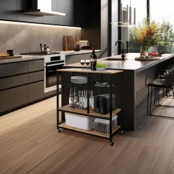 ERRO Keukentrolley op wieltjes - keukenrek - 80x40x85cm Outlet